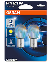 Лампа OSRAM DIADEM PY21W (BAU15S) 7507LDA-02B