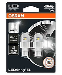 Osram W16W LEDriving SL COOL WHITE (2 шт.) 921DWP-02B