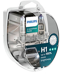 Philips H1 X-treme Vision Pro150 (+150%) (2 шт.) 12258XVPS2