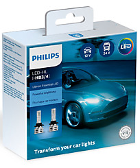 Philips Ultinon Essential LED HB3 / HB4 6500K (2 шт.) 11005UE2X2