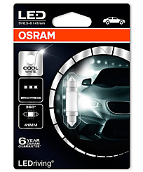 Osram (SV8.5-8), 41 мм LED Premium 6000К 6499CW-01B