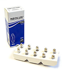 Лампа Neolux C5W (SV8.5-8) 5W 24V N242