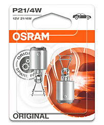 Osram P21/4W (BAZ15d) Original (2 шт.) 7225-02B