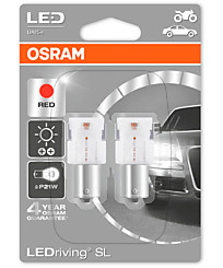 Osram P21W LEDriving SL Standard RED (2 шт.) 7458R-02B