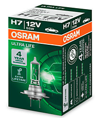 Галогенная лампа Osram H7 Ultra Life 64210ULT