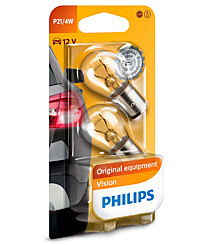 Philips P21/4W (BAZ15d) Vision (2 шт.) 12594B2