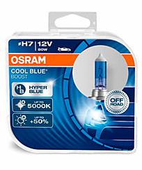 Набор галогенных ламп (2 шт.) Osram H7 (PX26d) Cool Blue Boost 5000 К 62210CBB-HCB
